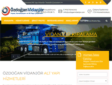 Tablet Screenshot of ozdoganvidanjor.com